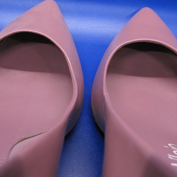 Calvin Klein Gayle Purple Leather 3.5" Heels 9.5M NWOB - Picture 14 of 16